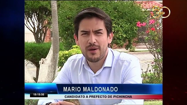 Mario Maldonado - candidato a Prefecto de Pichincha