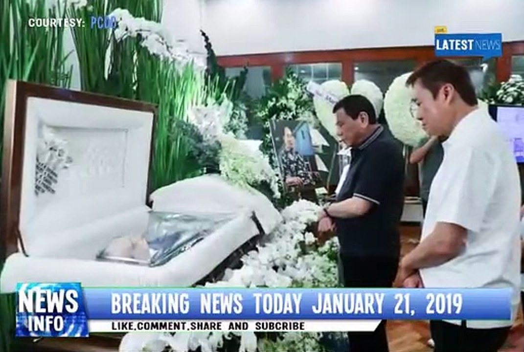BREAKING NEWS TODAY JANUARY 21, 2019 PRES DUTERTE l HENRY SY l PACQUIAO l COMELEC l BOL