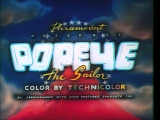 Popeye the sailor - Bride and Gloom