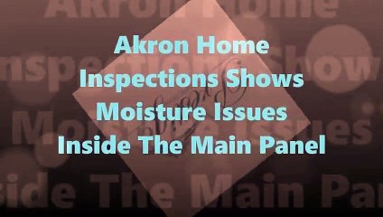 Moisture Issues Inside The Main Panel