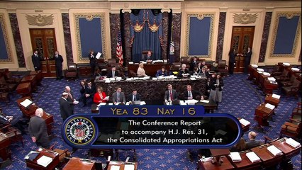 Senado dos EUA aprova acordo para evitar paralisação