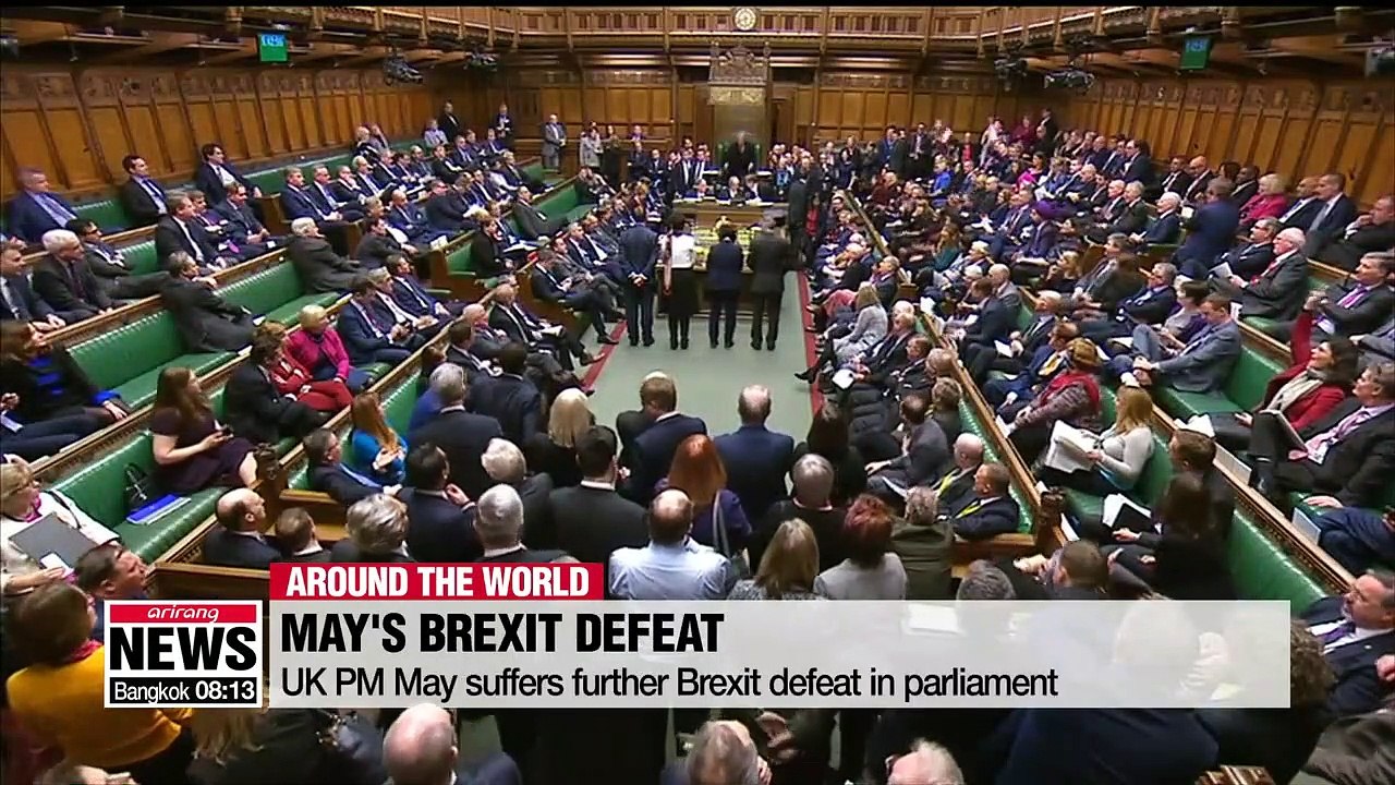 UK PM May suffers further Brexit defeat in parliament