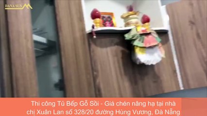 Thiết kế thi công tủ bếp Đà Nẵng - Dana Sun