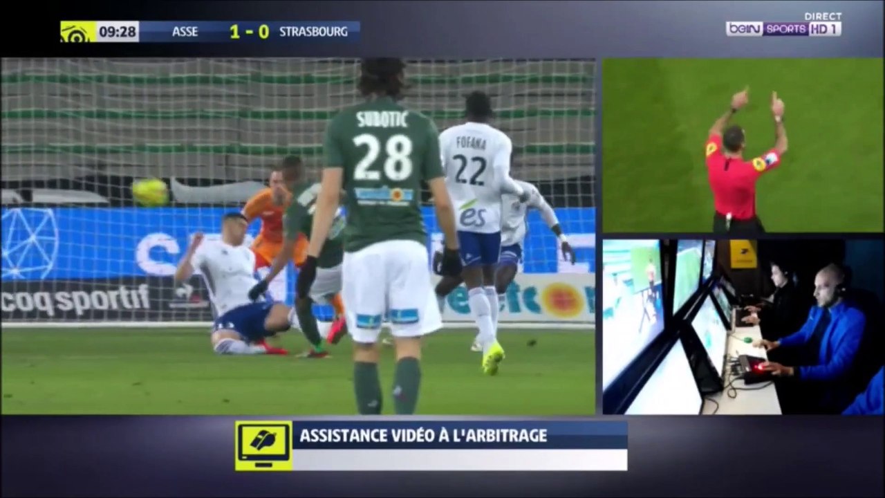 AS Saint-Etienne - RC Strasbourg Alsace 2-1 Le résumé