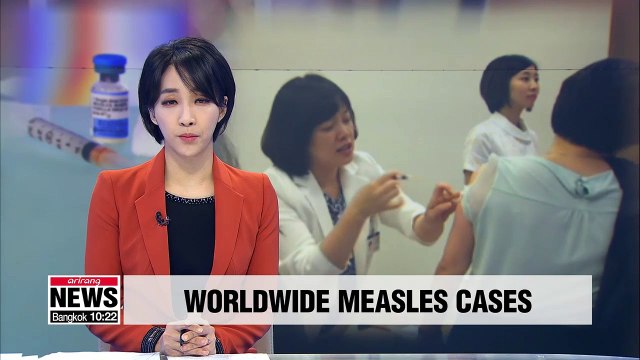 229,000 measles cases reported worldwide last year