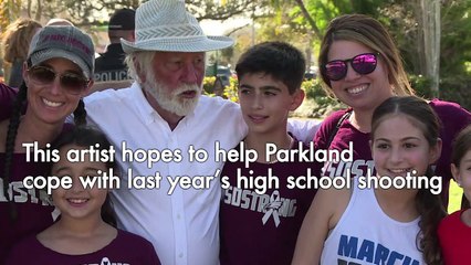 An art temple to burn away Parkland's pain