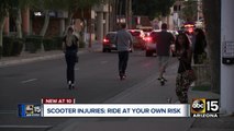 Scooter crashes in the Valley are causing serious injuries to riders and their wallets