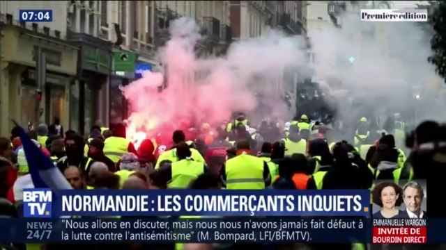 Gilets jaunes: les commerçants redoutent un nouveau samedi de mobilisation violent