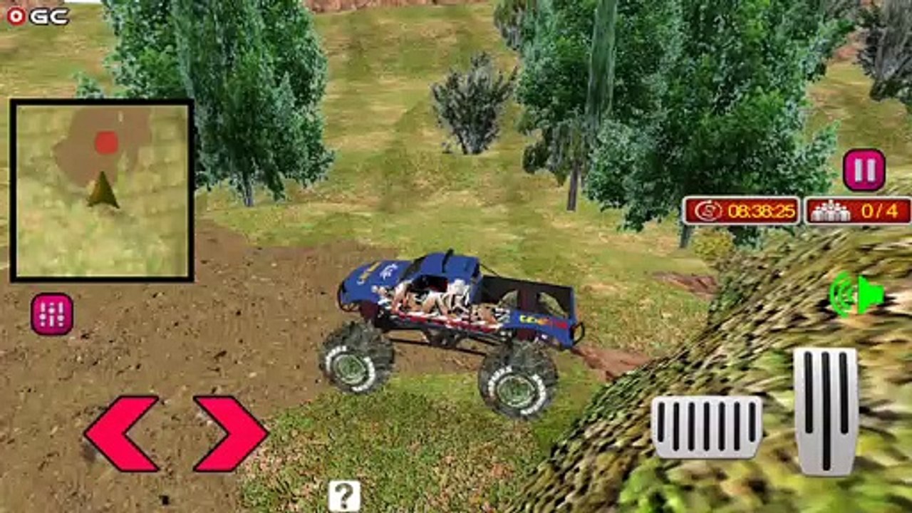 Monster 4x4 Offroad Jeep Stunt Racing 2019 - Crazy Mountain Racer - Android gameplay FHD