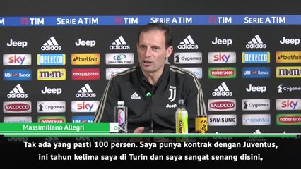 Allegri Enggan Bicarakan Kontraknya Yang Segera Habis
