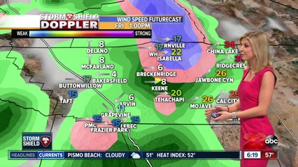 Colder storms are on the way this weekend