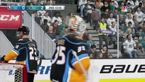 AHL Hockey - San Diego Gulls @ San Jose Barracuda - NHL 19 Simulation Full Game 16/2/19