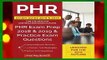 PHR Study Guide 2018   2019 for the NEW PHR Certification Exam Outline: PHR Exam Prep 2018