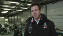 Mercedes-AMG Petronas motorsport's tenth modern-day F1 car hits the track in Silverstone - Toto Wolff