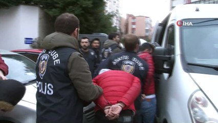 Tuzaklarına düşürdükleri yabancı uyruklu kadınları fuhuşa zorlayan çete üyeleri adliyeye sevk edildi