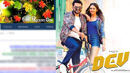 தமிழ் ராக்கர்ஸில் ரிலீஸான தேவ் படம்- வீடியோ