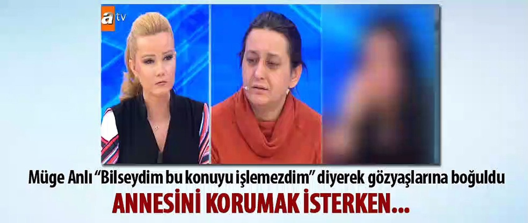 Müge Anlı'nın programında şok itiraf! Müge Anlı gözyaşlarını tutamadı