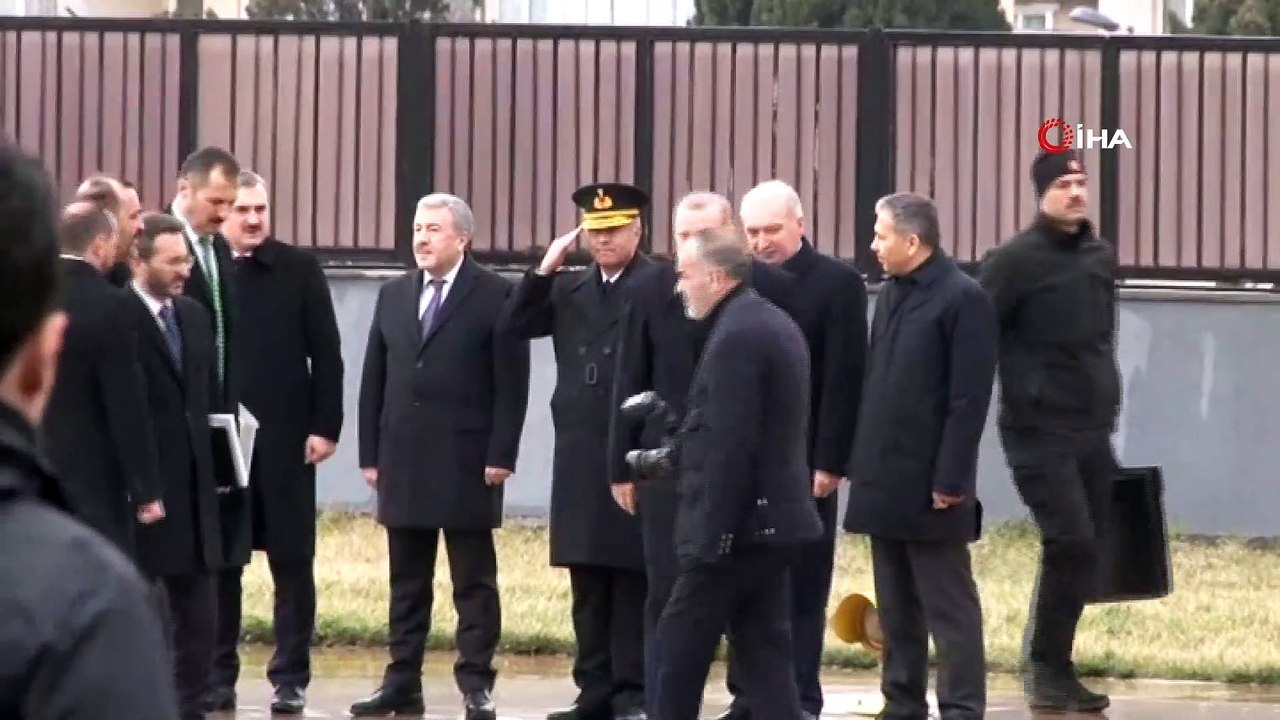 Cumhurbaşkanı Erdoğan helikopterle Bursa'ya hareket etti