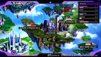 Hyperdimension Neptunia ReBirth 1 {PC} Gameplay part 12 — LaStation 2