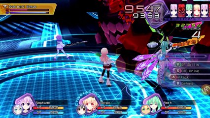 Hyperdimension Neptunia ReBirth 1 {PC} Gameplay part 17 — True Goddess