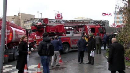 Şişli Belediye Binasında Yangın