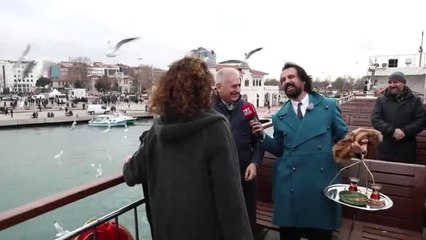 Yıldırım, "Vapurda Çay Simit Sohbet" Programında