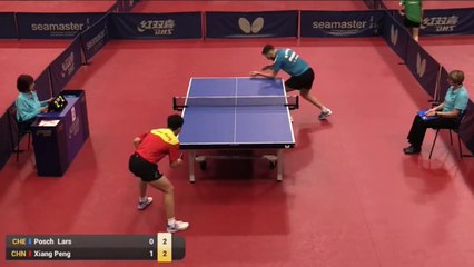 Xiang Peng vs Lars Posch | 2019 ITTF Challenge Plus Portugal Open Highlights (Pre)