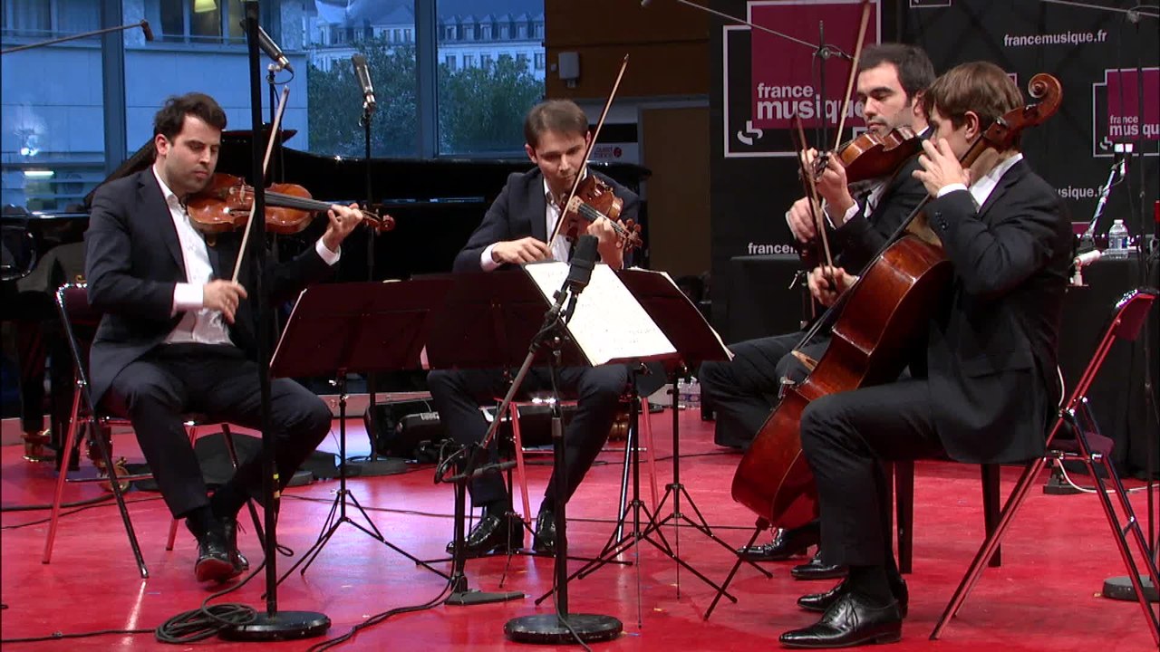 Erich Wolfgang Korngold : Quatuor à cordes n°2 en mi bémol Majeur opus 26  (Quatuor Modigliani)