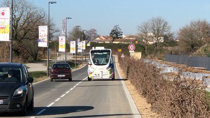 La navette autonome testée en circulation réelle
