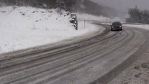 Kırklareli'nde Kar Yağışı Etkisini Arttırdı