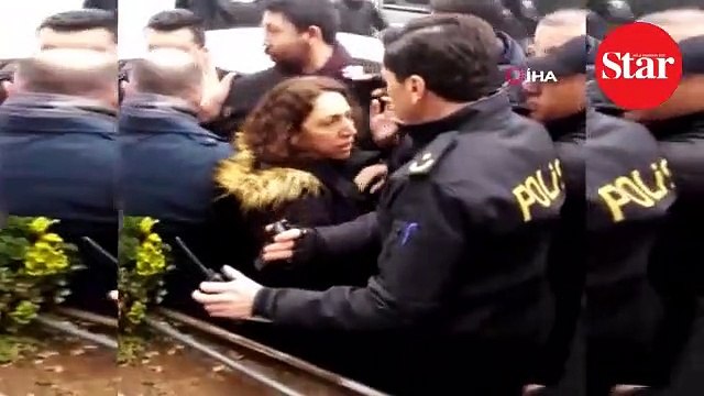 Van’da polisin kolunu ısıran HDP’li vekil, bu kez de Diyarbakır’da polise zor anlar yaşattı