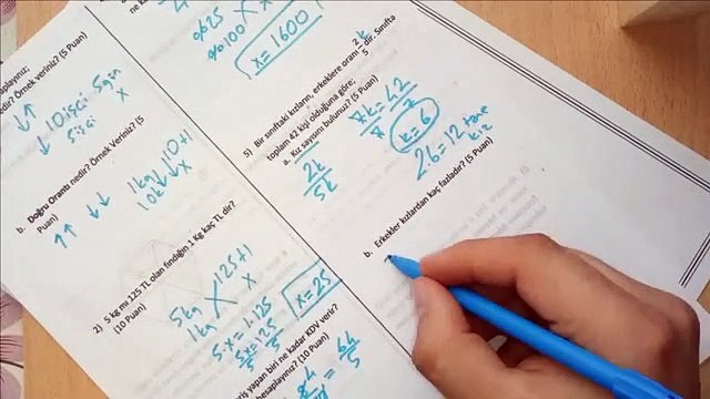 7.Sınıf Matematik 2.Dönem 1.Yazılı Soruları Çözümü #CkmkAkademi #Matematik