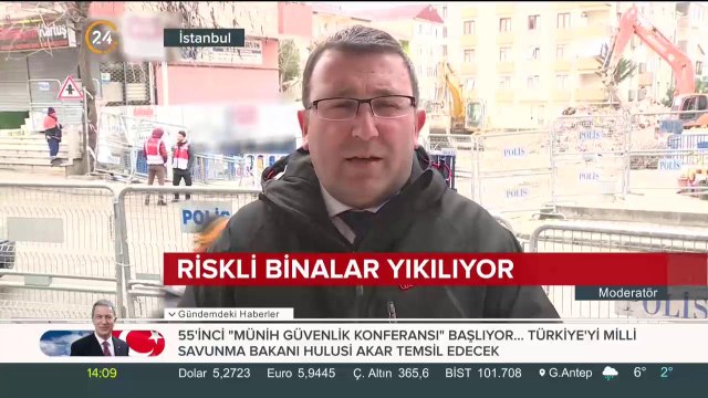 Kartal'da riskli binalar yıkılıyor