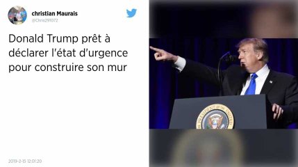 États-Unis. Donald Trump va déclarer « l’urgence nationale » pour financer son mur avec le Mexique
