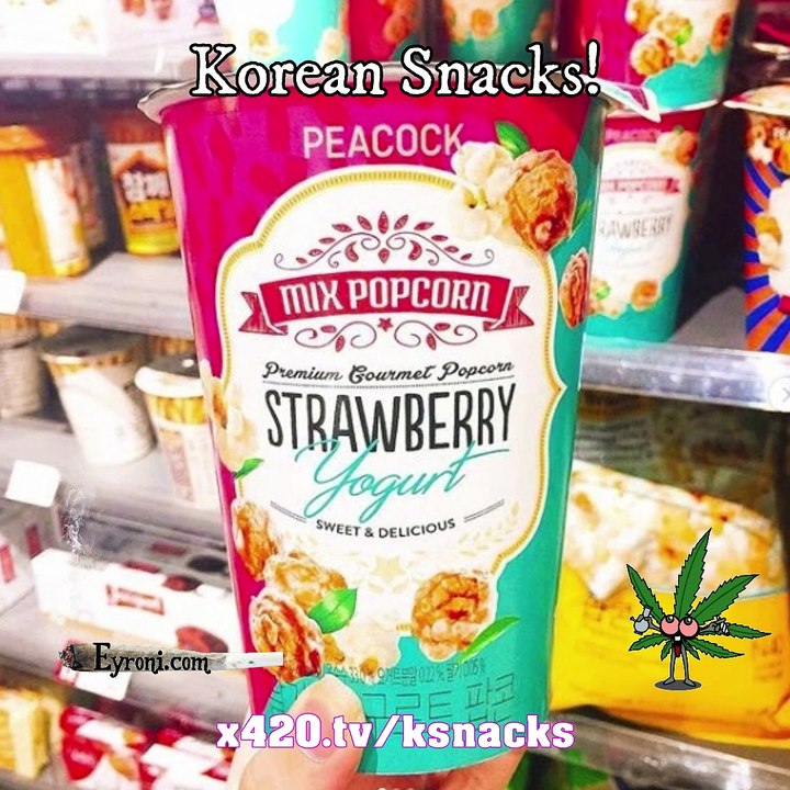  Got the MUNCHIES!? Best Korean Snacks While Stoned