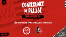 J25. Reims / Stade Rennais F.C. : Conférence de presse