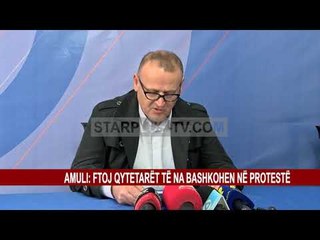 AMULI: FTOJ QYTETARËT TË NA BASHKOHEN NË PROTESTË