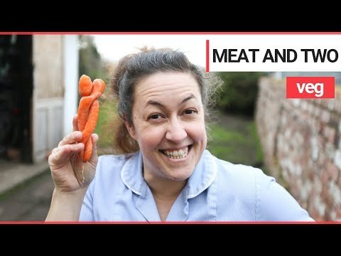 Nurse stunned when she finds two 'copulating' carrots in time for Valentine's Day | SWNS TV
