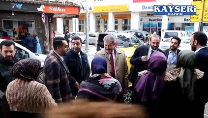 (15 Şubat 2019) BAŞKAN PALANCIOĞLU'NDAN  ÇARŞI ZİYARETİ