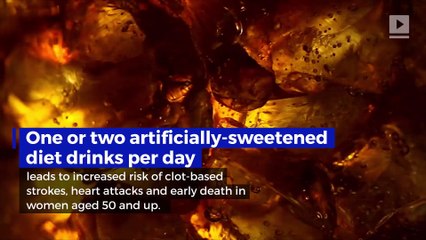 Diet Drinks Linked to Stroke and Heart Attacks