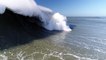 Les plus grosses vagues du monde filmées par un drone !