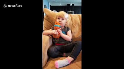 This two-year-old can fluently count to 10 in six different languages