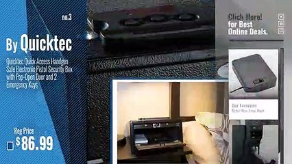 Top 10 Best  Gun Safe Nightstand [2019]- SnapSafe Combination Lockbox, XX-Large 75250, Portable Metal