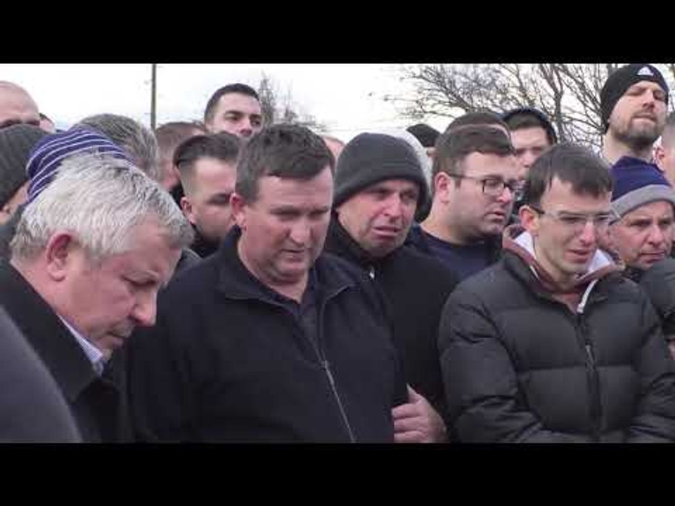 Gostivar, ceremonia e varrimit të viktimave