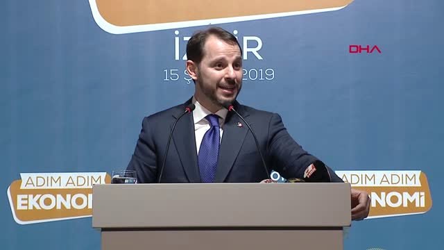 İzmir Bakan Albayrak İzmir'de Konuştu