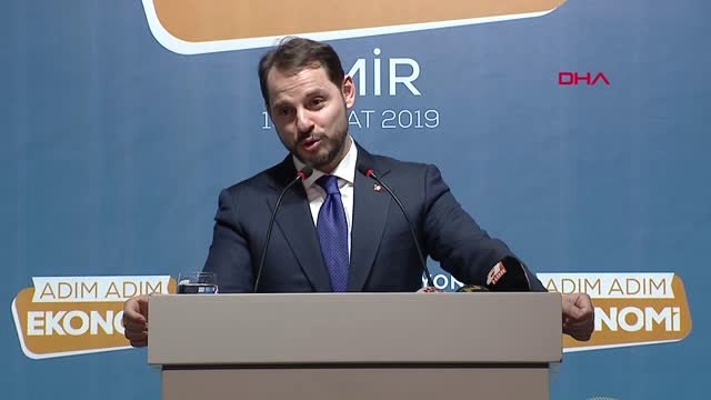 İzmir Bakan Albayrak İzmir'de Konuştu