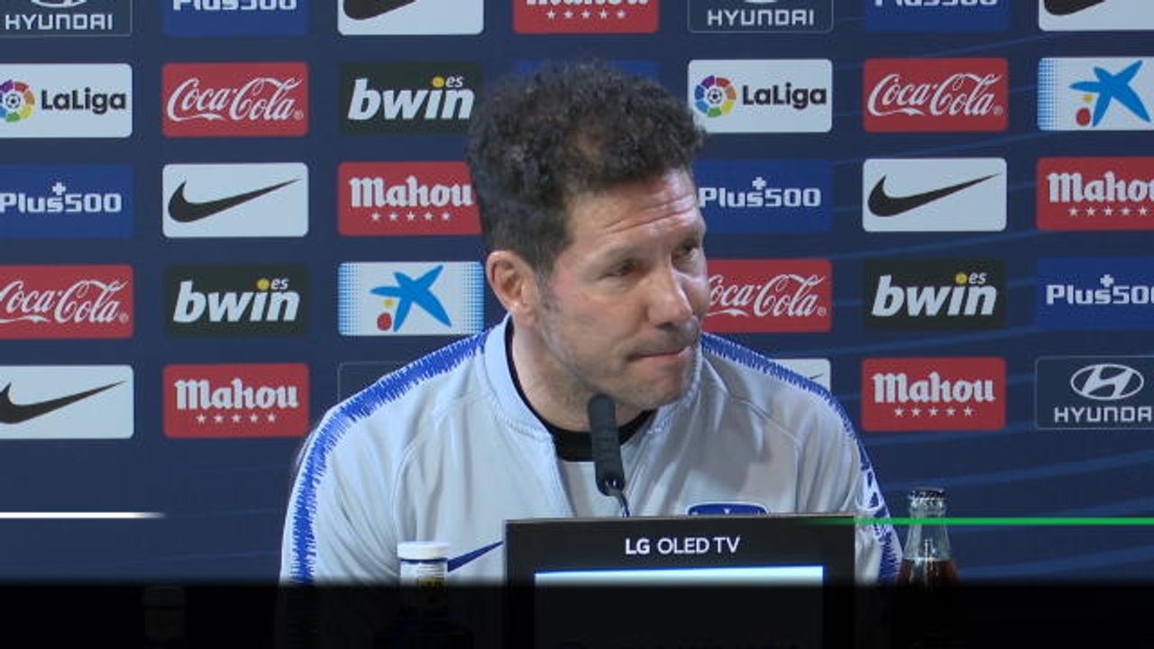 Atlético - Simeone: "Ça réveille en moi mon point fort : la compétition"