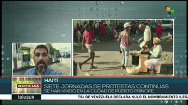 Tensa calma en Puerto Príncipe tras 7 días de fuertes protestas