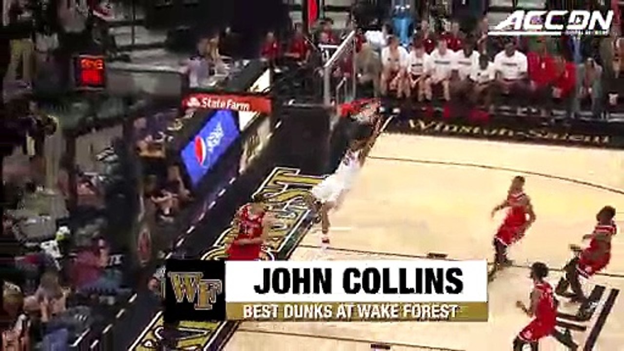 John Collins' Best Dunks at Wake Forest