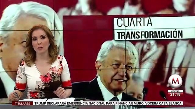 AMLO le da tour a Alfaro en Palacio Nacional